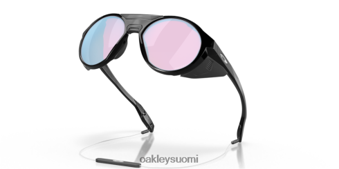 Oakley clifden prizm lumisafiirilinssit, kiillotettu musta kehys silmälasit 2T48V4463