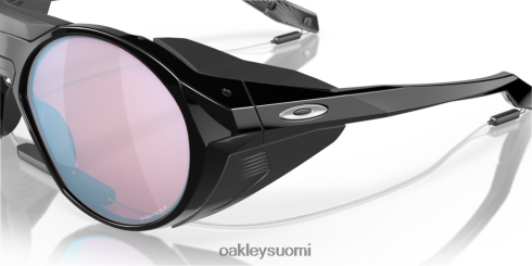 Oakley clifden prizm lumisafiirilinssit, kiillotettu musta kehys silmälasit 2T48V4463