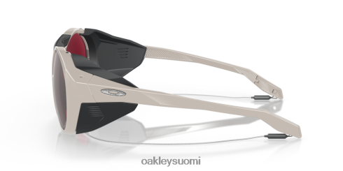 Oakley clifden vanha sandbech signature-sarja prizm lumi musta iridium linssit, lämpimän harmaa runko silmälasit 2T48V4955