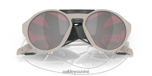 Oakley clifden vanha sandbech signature-sarja prizm lumi musta iridium linssit, lämpimän harmaa runko silmälasit 2T48V4955