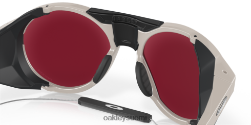 Oakley clifden vanha sandbech signature-sarja prizm lumi musta iridium linssit, lämpimän harmaa runko silmälasit 2T48V4955