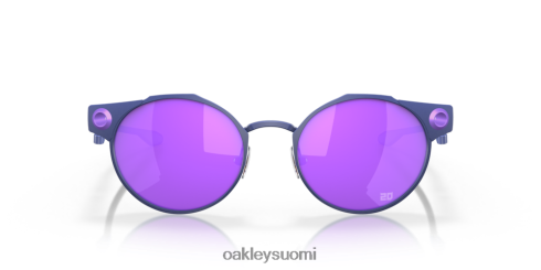 Oakley deadbolt fabio quartararo -kokoelma prizm violetit linssit, matta laivastonsininen kehys silmälasit 2T48V4546