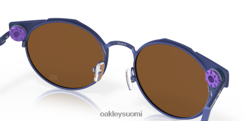 Oakley deadbolt fabio quartararo -kokoelma prizm violetit linssit, matta laivastonsininen kehys silmälasit 2T48V4546