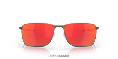 Oakley ejektori prizm rubiini linssit, matta gunmetal runko silmälasit 2T48V4343