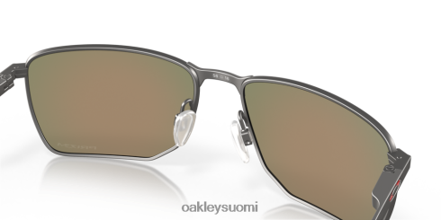 Oakley ejektori prizm rubiini linssit, matta gunmetal runko silmälasit 2T48V4343