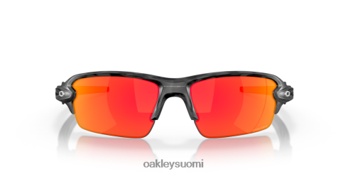 Oakley flak 2.0 (low bridge fit) musta camo kokoelma prizm rubiinilinssit, musta camo-kehys silmälasit 2T48V4869