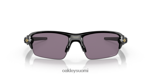 Oakley flak 2.0 (low bridge fit) primin harmaat linssit, kiillotettu musta kehys silmälasit 2T48V4873