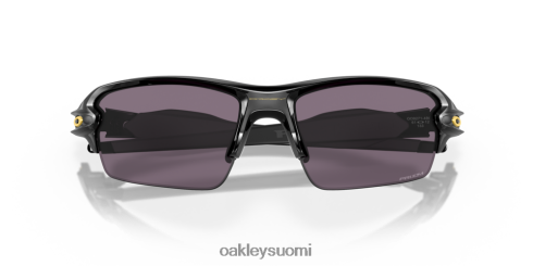 Oakley flak 2.0 (low bridge fit) primin harmaat linssit, kiillotettu musta kehys silmälasit 2T48V4873