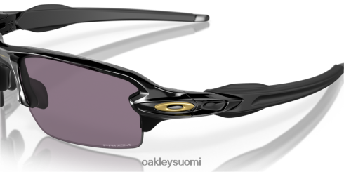 Oakley flak 2.0 (low bridge fit) primin harmaat linssit, kiillotettu musta kehys silmälasit 2T48V4873