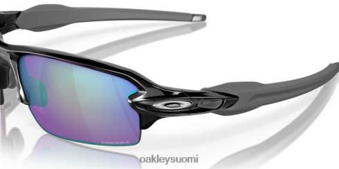 Oakley flak 2.0 (low bridge fit) prizm golflinssit, kiillotettu musta mustekehys silmälasit 2T48V4861