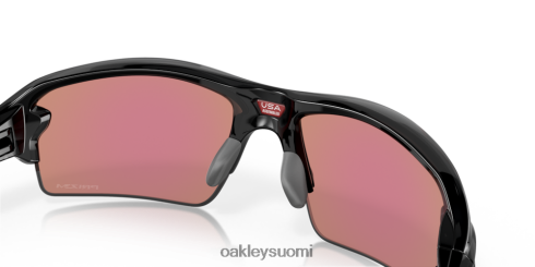 Oakley flak 2.0 (low bridge fit) prizm golflinssit, kiillotettu musta mustekehys silmälasit 2T48V4861