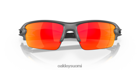 Oakley flak 2.0 (low bridge fit) prizm rubiinilinssit, teräsrunko silmälasit 2T48V4872