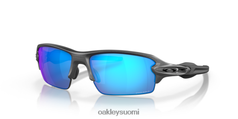 Oakley flak 2.0 (low bridge fit) prizm safiirilinssit, teräsrunko silmälasit 2T48V4871