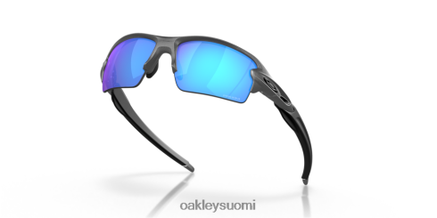 Oakley flak 2.0 (low bridge fit) prizm safiirilinssit, teräsrunko silmälasit 2T48V4871
