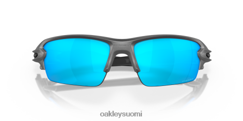 Oakley flak 2.0 (low bridge fit) prizm safiirilinssit, teräsrunko silmälasit 2T48V4871