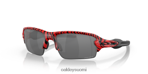Oakley flak 2.0 (low bridge fit) red tiger prim mustat linssit, punainen tiikerikehys silmälasit 2T48V4877