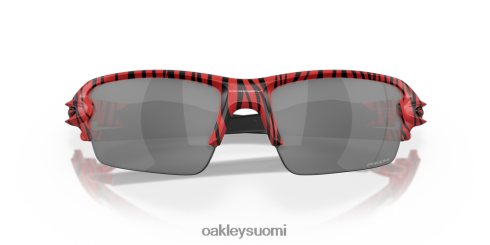 Oakley flak 2.0 (low bridge fit) red tiger prim mustat linssit, punainen tiikerikehys silmälasit 2T48V4877