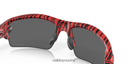Oakley flak 2.0 (low bridge fit) red tiger prim mustat linssit, punainen tiikerikehys silmälasit 2T48V4877