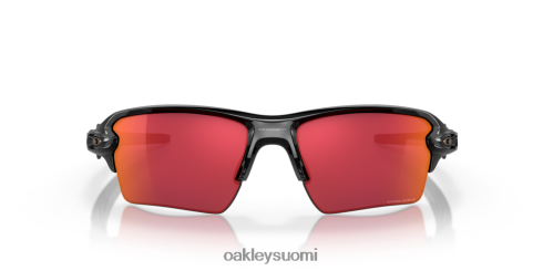 Oakley flak 2.0 xl joukkuevärit prizm field linssit, kiillotettu musta kehys silmälasit 2T48V4136