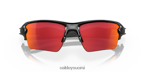 Oakley flak 2.0 xl joukkuevärit prizm field linssit, kiillotettu musta kehys silmälasit 2T48V4136