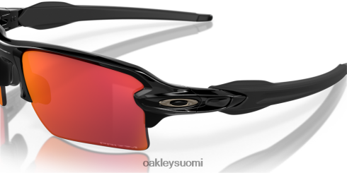 Oakley flak 2.0 xl joukkuevärit prizm field linssit, kiillotettu musta kehys silmälasit 2T48V4136