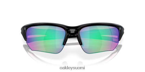 Oakley flak beta (low bridge fit) prizm golflinssit, kiillotettu musta kehys silmälasit 2T48V4922