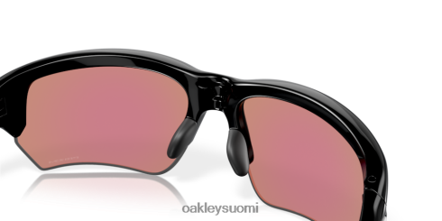 Oakley flak beta (low bridge fit) prizm golflinssit, kiillotettu musta kehys silmälasit 2T48V4922