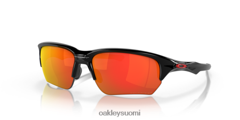 Oakley flak beta rubiiniiridium polarisoidut linssit, kiillotettu musta kehys silmälasit 2T48V4310
