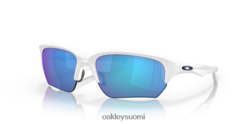 Oakley flak beta safiiri iridium linssit, matta valkoinen kehys silmälasit 2T48V4311