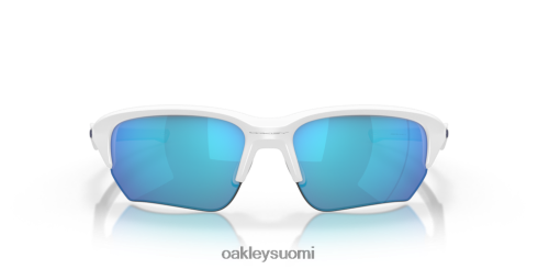 Oakley flak beta safiiri iridium linssit, matta valkoinen kehys silmälasit 2T48V4311