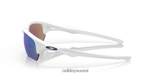 Oakley flak beta safiiri iridium linssit, matta valkoinen kehys silmälasit 2T48V4311