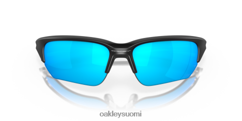 Oakley flak beta safiiri iridium polarisoidut linssit, mattamusta kehys silmälasit 2T48V4309
