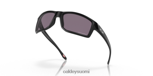 Oakley gibston primin harmaat linssit, kiillotettu musta kehys silmälasit 2T48V4381