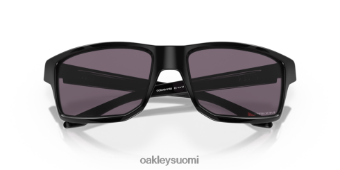 Oakley gibston primin harmaat linssit, kiillotettu musta kehys silmälasit 2T48V4381
