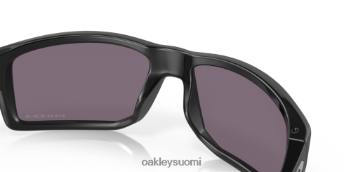 Oakley gibston primin harmaat linssit, kiillotettu musta kehys silmälasit 2T48V4381