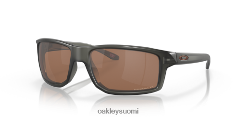 Oakley gibston prizm volframipolarisoidut linssit, mattaharmaa savukehys silmälasit 2T48V4393