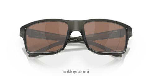 Oakley gibston prizm volframipolarisoidut linssit, mattaharmaa savukehys silmälasit 2T48V4393