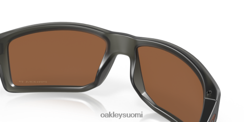 Oakley gibston prizm volframipolarisoidut linssit, mattaharmaa savukehys silmälasit 2T48V4393