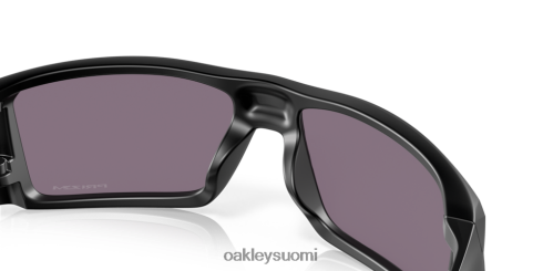 Oakley heliostaatti primin harmaat linssit, mattamusta kehys silmälasit 2T48V4754