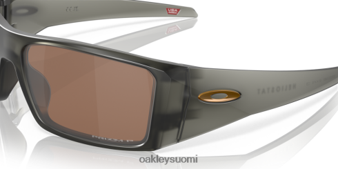 Oakley heliostaatti prizm volframipolarisoidut linssit, mattaharmaa savukehys silmälasit 2T48V4757