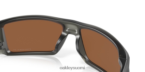 Oakley heliostaatti prizm volframipolarisoidut linssit, mattaharmaa savukehys silmälasit 2T48V4757