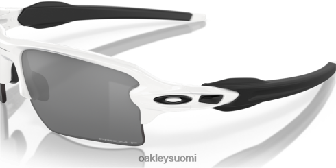 Oakley hiutale 2,0 xl Prim mustat polarisoidut linssit, kiillotettu valkoinen kehys silmälasit 2T48V4132