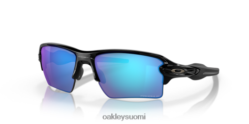 Oakley hiutale 2,0 xl Prim safiiri polarisoidut linssit, kiillotettu musta kehys silmälasit 2T48V4143