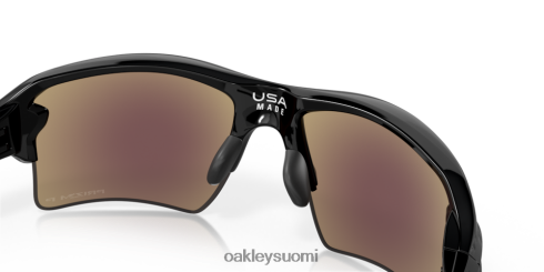 Oakley hiutale 2,0 xl Prim safiiri polarisoidut linssit, kiillotettu musta kehys silmälasit 2T48V4143