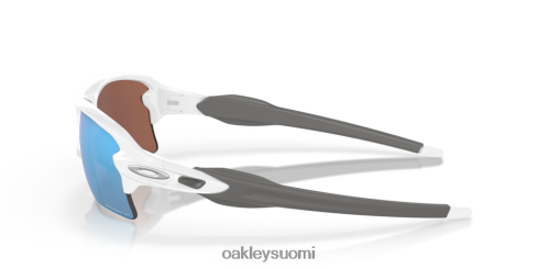Oakley hiutale 2,0 xl Prim syvän veden polarisoidut linssit, kiillotettu valkoinen kehys silmälasit 2T48V4133
