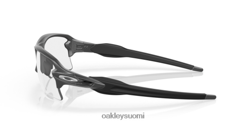 Oakley hiutale 2,0 xl kirkkaasta mustaan ​​iridium fotokromaattiset linssit, teräsrunko silmälasit 2T48V4128