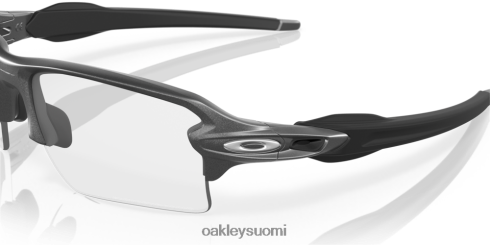 Oakley hiutale 2,0 xl kirkkaasta mustaan ​​iridium fotokromaattiset linssit, teräsrunko silmälasit 2T48V4128