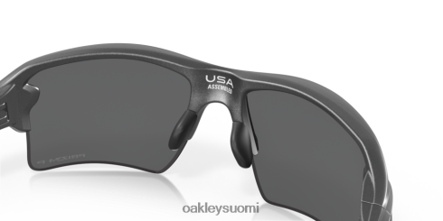 Oakley hiutale 2,0 xl prim mustat polarisoidut linssit, teräsrunko silmälasit 2T48V4144