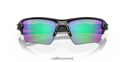 Oakley hiutale 2,0 xl prizm golflinssit, kiillotettu musta kehys silmälasit 2T48V4127