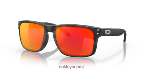 Oakley holbrook black camo -kokoelma prizm rubiinilinssit, musta camo-kehys silmälasit 2T48V458
